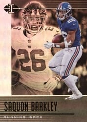 2019 Panini Illusions Base Set Saquon Barkley #23 card