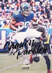 2019 Panini Luminance Base Set Saquon Barkley #88 card