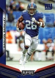2019 Panini Playoff Base Set Saquon Barkley #116 card
