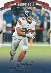 2019 Panini Prestige Honor Roll Saquon Barkley #HR-SB card