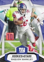 2019 Panini Rookies & Stars Base Set Saquon Barkley #45 card