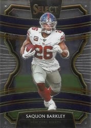 2019 Panini Select Base Set Saquon Barkley #18 card