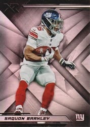 2019 Panini XR Base Set Saquon Barkley #3 card