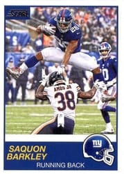 2019 Score Base Set Saquon Barkley #174 card