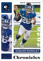 2020 Panini Chronicles Base Set Saquon Barkley #71 card