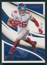 2020 Panini Immaculate Collection Saquon Barkley #23 card