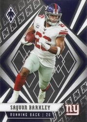 2020 Panini Phoenix Base Set Saquon Barkley #80 card