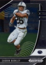 2020 Panini Prizm Draft Picks Base Set Saquon Barkley #88 card