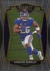 2020 Panini Select Base Set Saquon Barkley #115 card