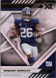 2020 Panini XR Base Set Saquon Barkley #89 card