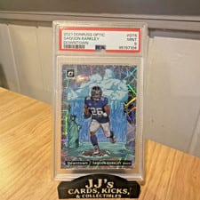 2021 Panini Donruss Optic Downtown Saquon Barkley #DT-6 card