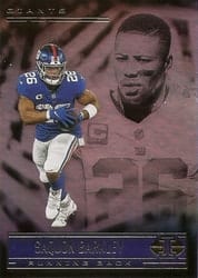 2021 Panini Illusions Base Set Saquon Barkley #49 card