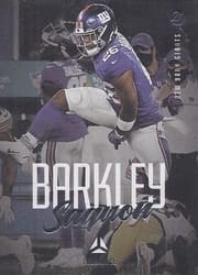 2021 Panini Luminance Base Set Saquon Barkley #74 card