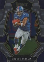 2022 Panini Select Base Set Saquon Barkley #173 card