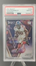 2022 Panini Select Visionary Saquon Barkley #VIS-9 card