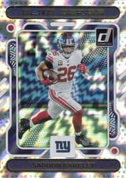 2023 Donruss Elite Series Saquon Barkley #ES-6 card