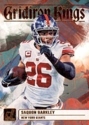2023 Donruss Gridiron Kings Saquon Barkley #GK-8 card