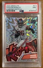 2023 Panini Absolute Kaboom - Vertical Saquon Barkley #K13 card