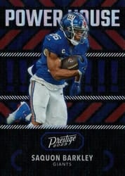 2023 Panini Prestige Power House Saquon Barkley #8 card