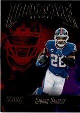 2023 Score Hardscore Saquon Barkley #11 card