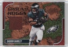 2024 Panini Absolute Ground Hoggs Materials Saquon Barkley #GHM-SBY card