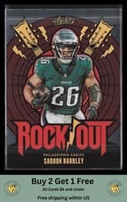 2024 Panini Absolute Rock Out Saquon Barkley #RO-SBY card