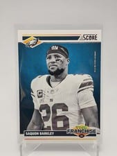 2024 Score The Franchise Saquon Barkley #26 card