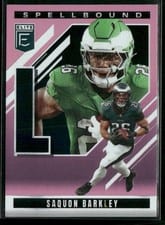 2025 Donruss Elite Spellbound Saquon Barkley #5 card