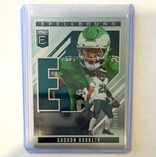 2025 Donruss Elite Spellbound Saquon Barkley #6 card
