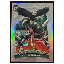 2025 Donruss Optic Downtown Saquon Barkley #7 card