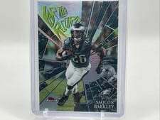 2025 Finest For the Record Saquon Barkley #FTR-5 card