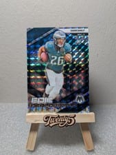 2025 Panini Mosaic Epic Performers Saquon Barkley Mosaic Pink Fluorescent #2 card