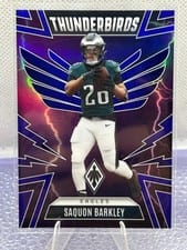 2025 Panini Phoenix Thunderbirds Saquon Barkley Silver Pandora #42 card