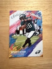 2025 Panini Rookies & Stars Artistry in Motion Saquon Barkley #18 card