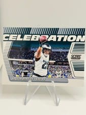 2025 Panini Score Celebration Saquon Barkley #2 card