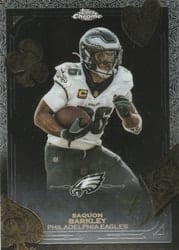 2025 Topps Chrome Fortune 15 Saquon Barkley #F15-3 card
