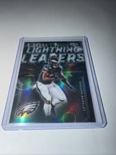 2025 Topps Chrome Lightning Leaders Saquon Barkley #LL-9 card