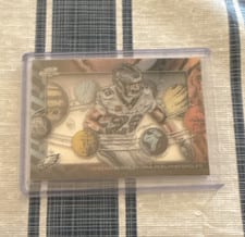 2025 Topps Cosmic Chrome Planetarium Saquon Barkley #PL-17 card