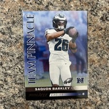 2024 Panini Encore Team Pinnacle Saquon Barkley/De'Von Achane #5 card