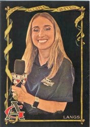2023 Topps Allen & Ginter X Base Set Sarah Langs #281 card