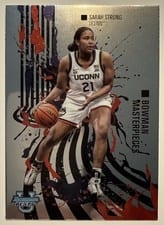 2024-25 Bowman's Best University Bowman Masterpieces Sarah Strong #BM-18 card
