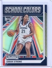 2024 Panini UConn Contenders School Colors Sarah Strong Panini #2 card
