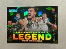 2025 Panini Contenders EuroLeague Legends Saras Jasikevicius #4 card
