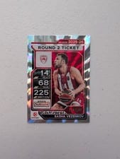 2025 Panini Contenders EuroLeague Sasha Vezenkov Season Ticket #3 card