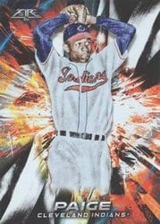2018 Topps Fire Base Set Satchel Paige #20 card