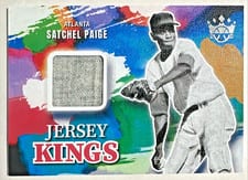 2022 Panini Diamond Kings Jersey Kings Satchel Paige #JK-SA card