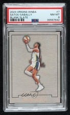 2024 Panini Origins WNBA Blank Slate Satou Sabally #7 card