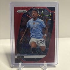 2024 Panini Prizm Premier League Savinho Blue Mosaic #5 card