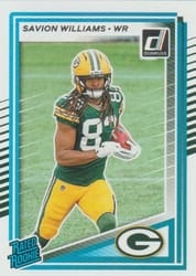 2025 Donruss Base Set Savion Williams #318 card