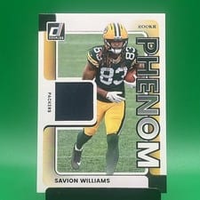 2025 Donruss Rookie Phenom Jerseys Savion Williams #RPJ-SWS card